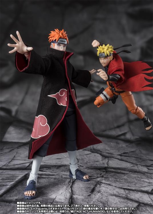 PRESALE | Bandai Tamashii Nations: Naruto: Shippuden - Pain Tendo - Six Path Rinnegan - S.H.Figuarts - Action Figure