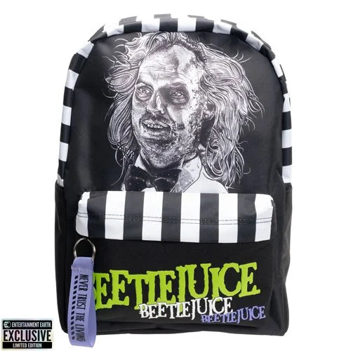 Beetlejuice: Striped Backpack - Entertainment Earth Exclusive [Bioworld]