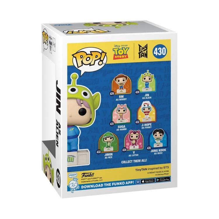 Funko Pop! Rocks: Toy Story x Tiny TAN - Jin as Alien #430