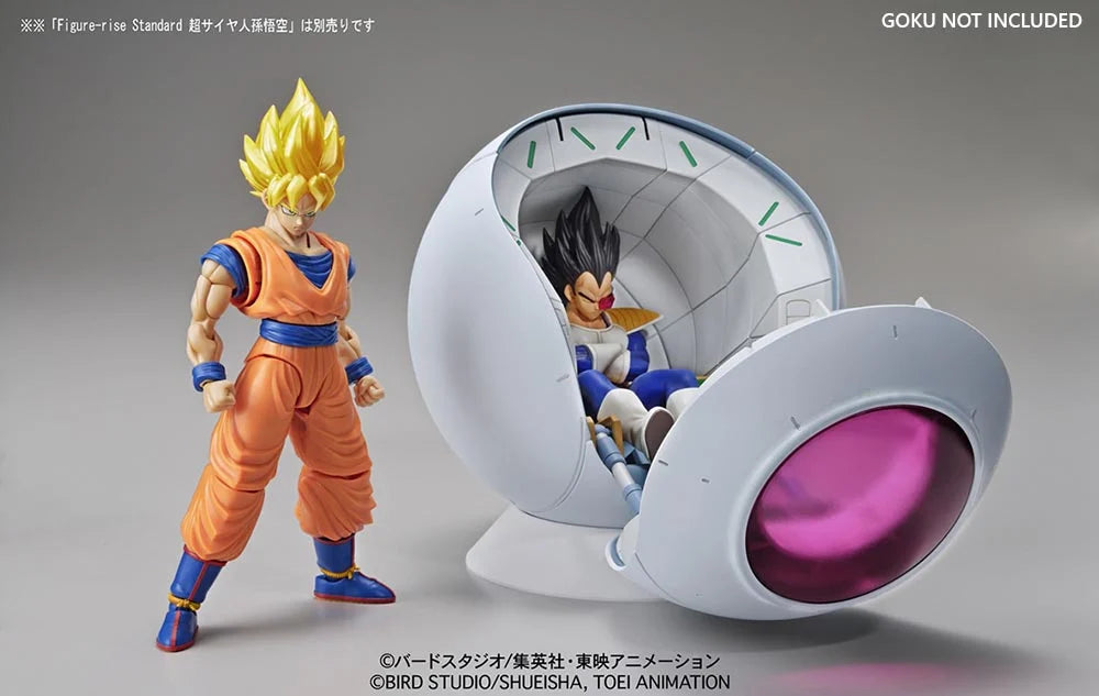 PRESALE | Dragon Ball Z Vegeta Saiyan Space Pod Figure-rise Mechanics Model Kit