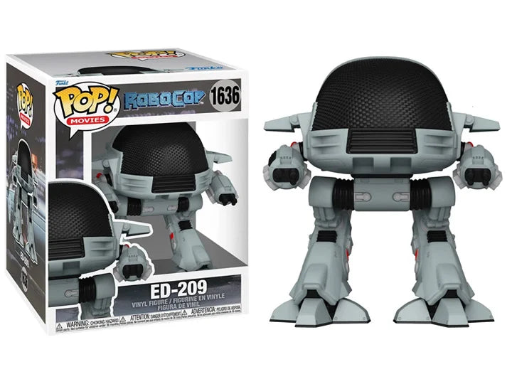 Funko POP! Movies: RoboCop - ED-209 - 6" Super Sized Vinyl Figure #1636