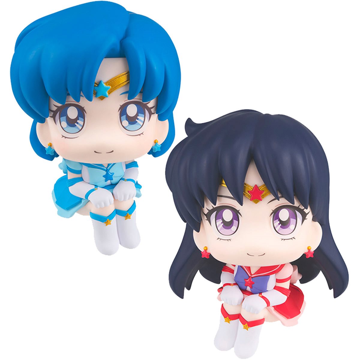 PRESALE | Sailor Moon Cosmos - Eternal Sailor Mercury & Mars - 2 Piece Look Up Set (MegaHouse)