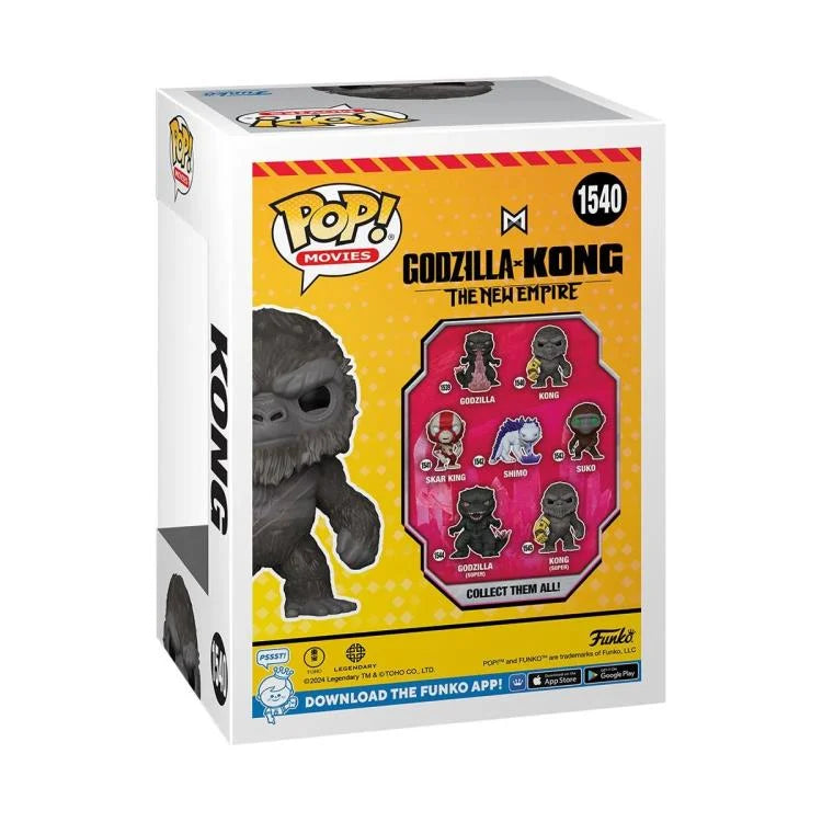 PRESALE | Funko POP! Movies: Godzilla x Kong: The New Empire - Kong with Mechanical Arm #1540 - Vinyl Figures