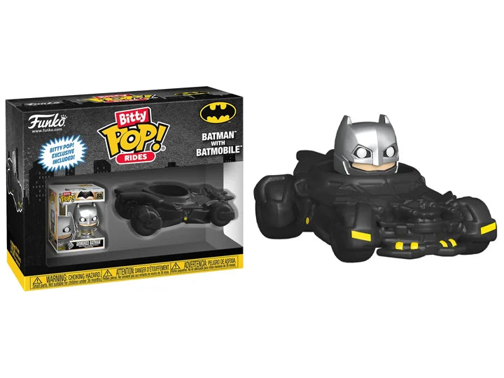 Funko Pop! Rides: Batman v Superman: Dawn of Justice - Bitty Pop! Armored Batman with Batmobile