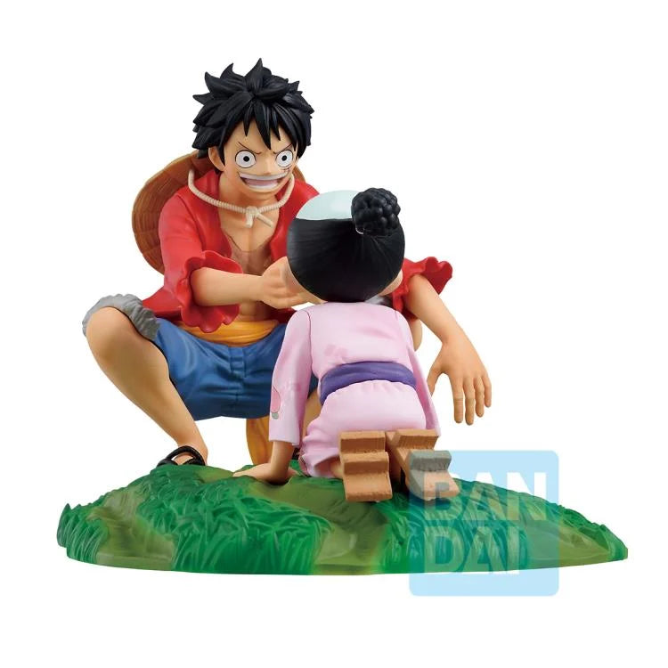 One Piece: Monkey D. Luffy and Momonosuke TBA Ichibansho Statue [Ichibansho]