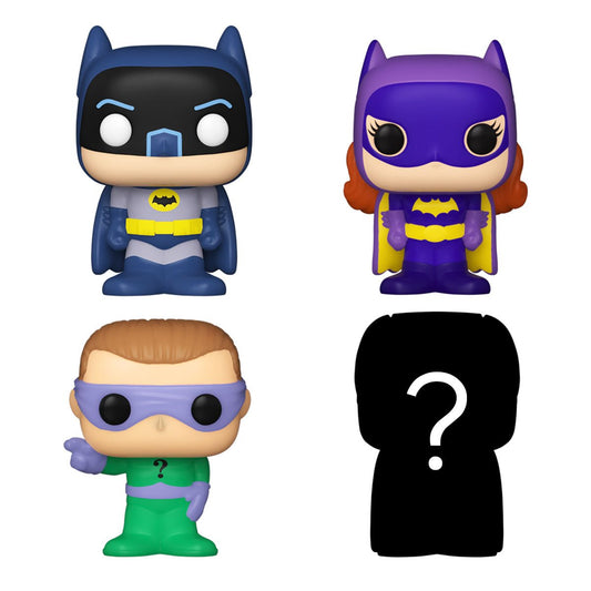 PRESALE | Funko Bitty POP! - DC Comics - Batman 1966 - Four Pack Vinyl Figures