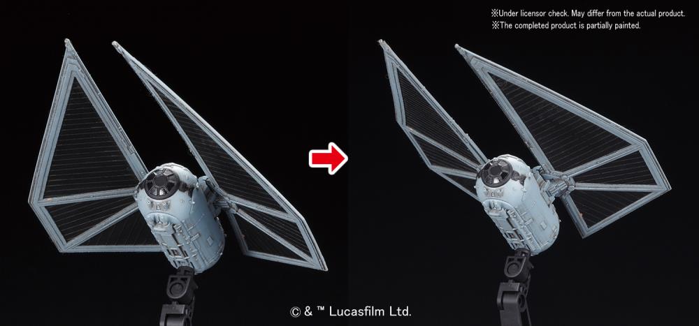Star Wars Rogue One: U-Wing Fighter and TIE Striker 1:144 Scale Model Kits [Bandai]