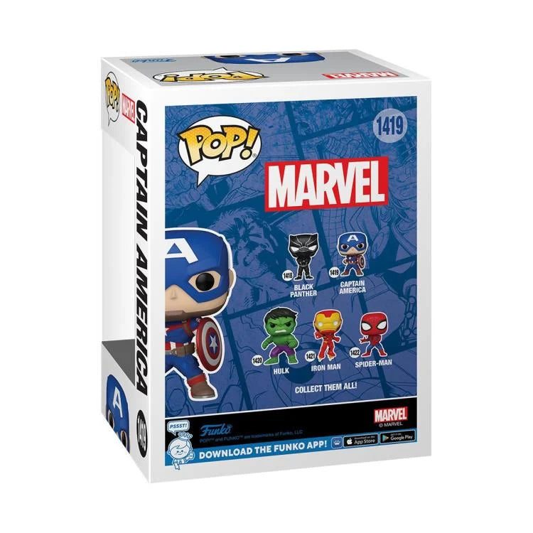 PRESALE | Funko POP! Marvel New Classics Captain America Vinyl Figure #1419