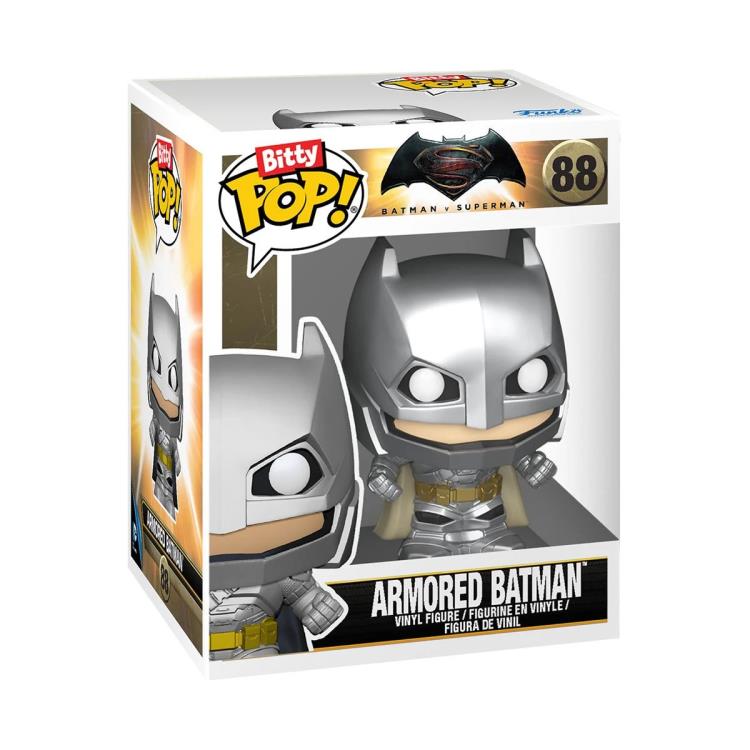 Funko Pop! Rides: Batman v Superman: Dawn of Justice - Bitty Pop! Armored Batman with Batmobile