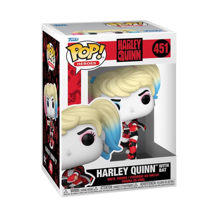 PRESALE | Funko POP! Heroes: DC Comics - Harley Quinn with Bat #451 - Vinyl Figures