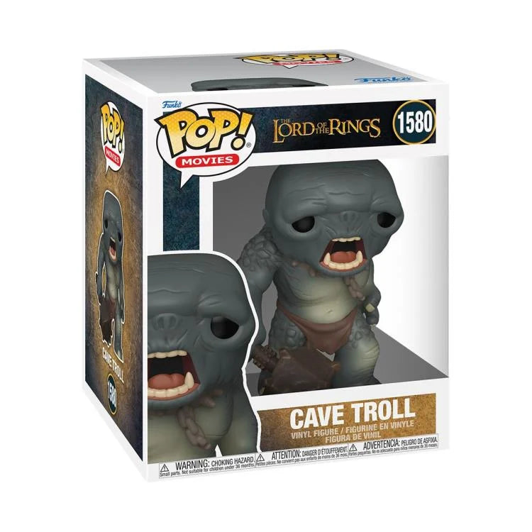 Funko POP! Movies: The Lord of the Rings - Cave Troll - 6" Super Sized Vinyl Figure #1580