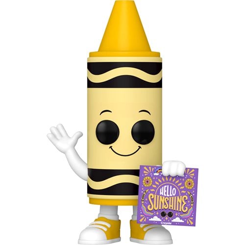 PRESALE | Funko POP! Ad Icons: Crayola: Colors of Kindness - Hello Sunshine (Crayellow) #214 Vinyl Figures