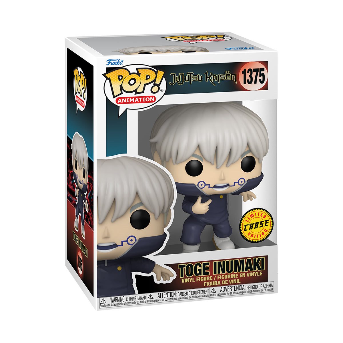 PRESALE | Funko POP! Animation: Jujutsu Kaisen - Toge Inumaki #1375 (Chase) - Vinyl Figures