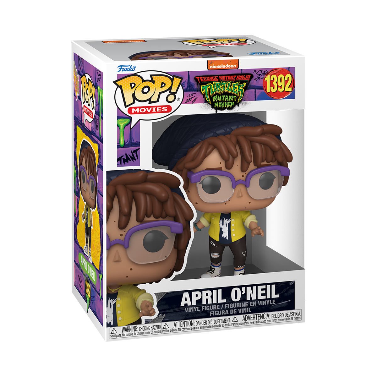 PRESALE | Funko POP! Movies: Teenage Mutant Ninja Turtles: Mutant Mayhem - April O'Neil #1392 Vinyl Figures