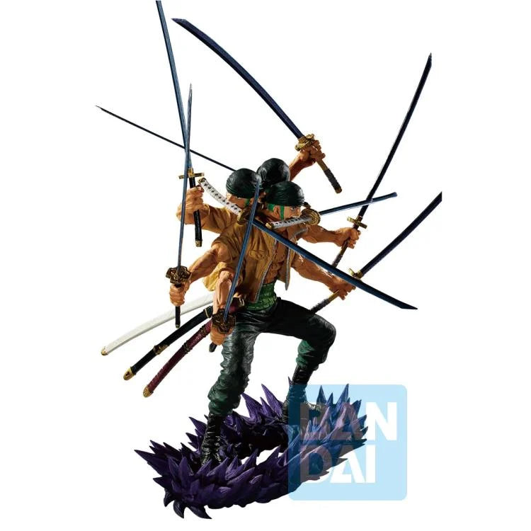 PRESALE | One Piece - Roronoa Zoro (Genealogy of Swordsman's Soul) - Ichibansho Statue (Bandai Spirits)