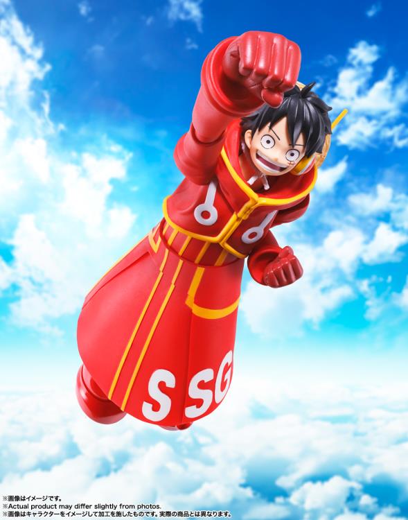 One Piece: Future Island Egghead Monkey D. Luffy S.H.Figuarts Action Figure [Bandai]