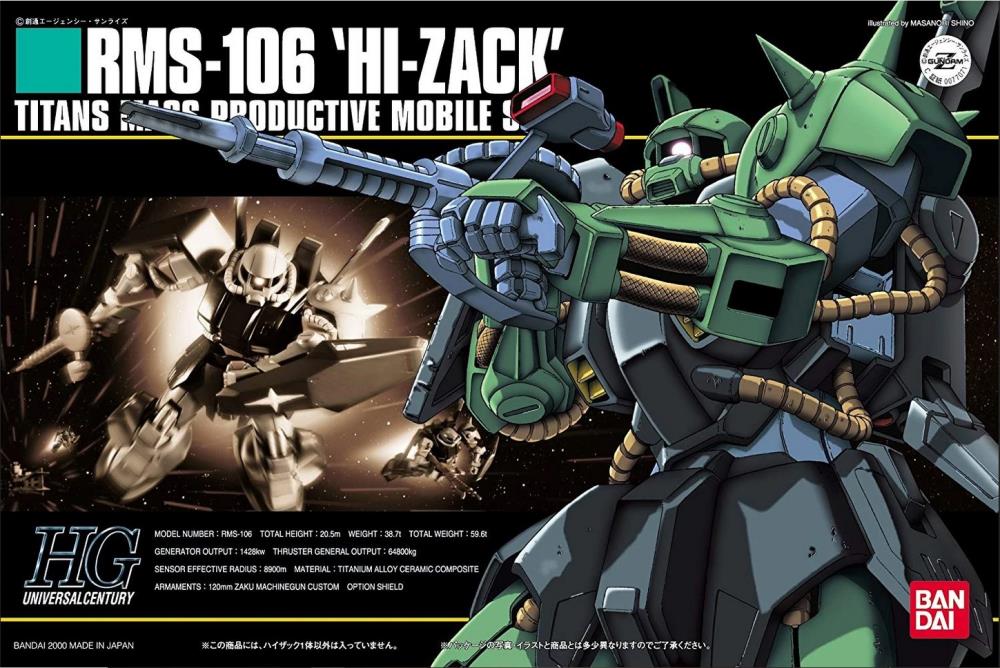 PRESALE | Mobile Suit Zeta Gundam HI-Zack High Grade 1:144 Scale Model Kit(Bandai Hobby Gunpla)