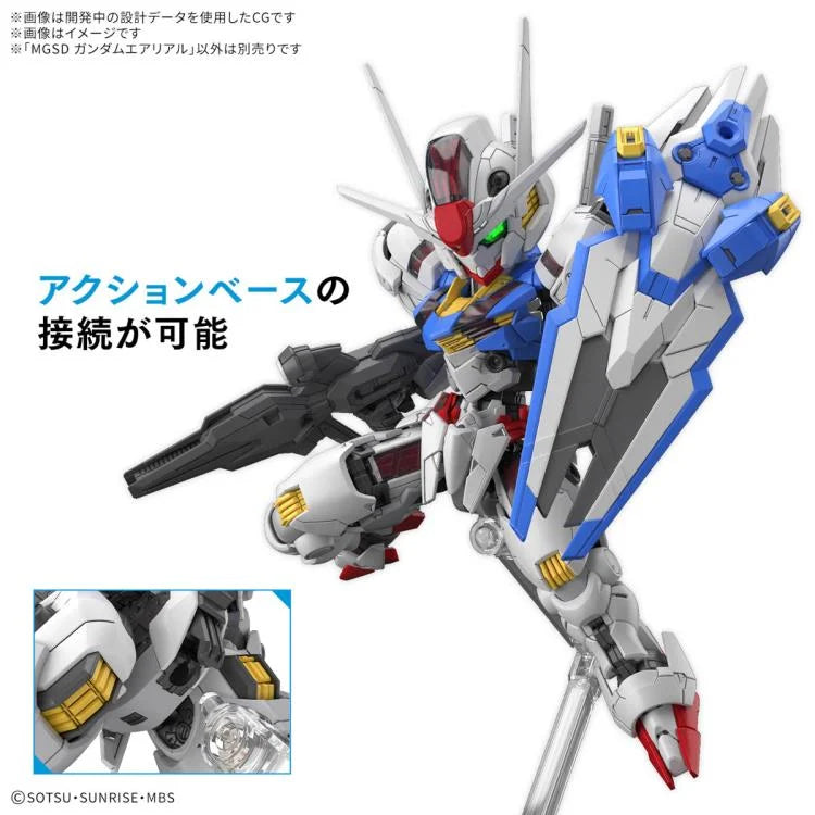 Mobile Suit Gundam The Witch from Mercury Gundam: Aerial Master Grade SD MGSD Model Kit [Bandai]