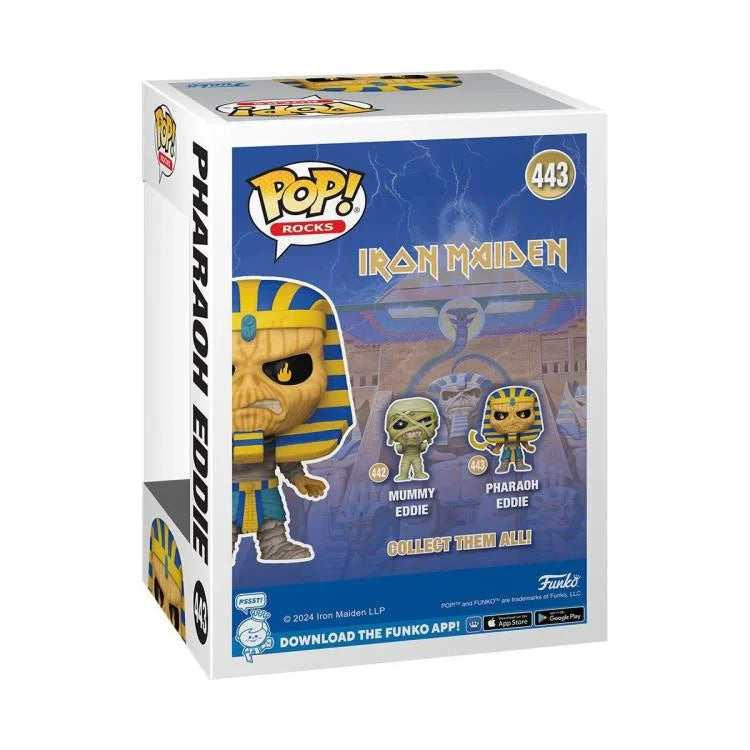 Funko POP! Rocks: Iron Maiden Eddie (Pharaoh) #443