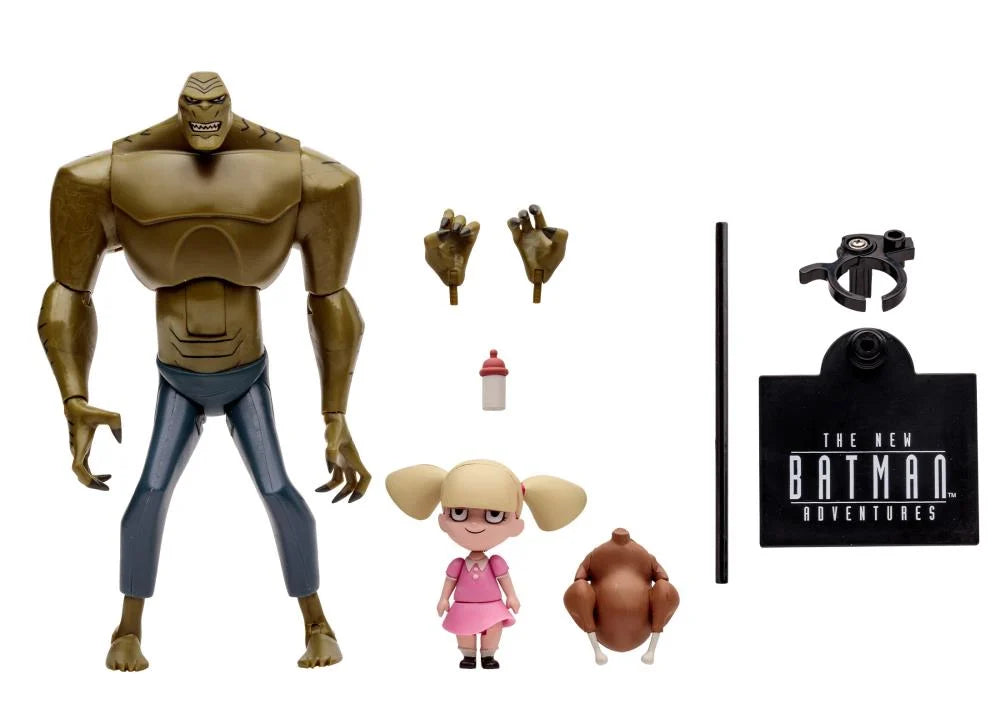 PRESALE | DC: The New Batman Adventures - Killer Croc with Baby Doll 6-Inch Action Figure (DC Direct)