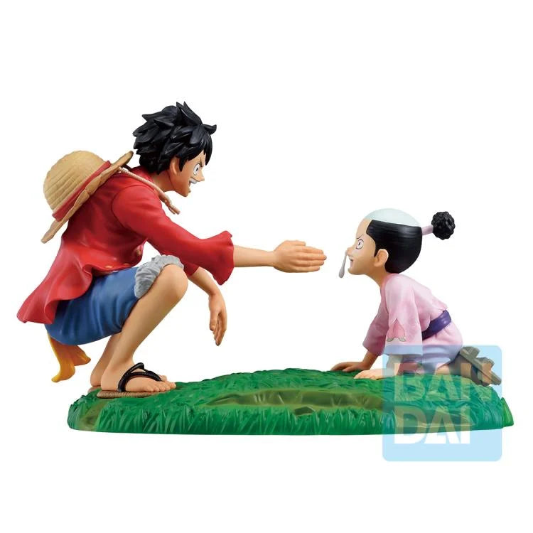 One Piece: Monkey D. Luffy and Momonosuke TBA Ichibansho Statue [Ichibansho]
