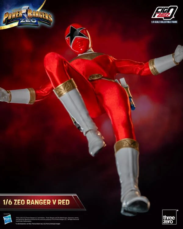 PRESALE | Power Rangers - Zeo Ranger V Red - FigZero - 1/6 Scale Action Figure (ThreeZero)