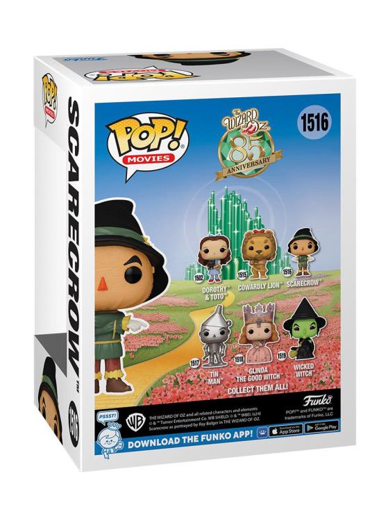 PRESALE | Funko POP! Movies: The Wizard of Oz 85th Anniversary - Scarecrow #1516 - Vinyl Figures