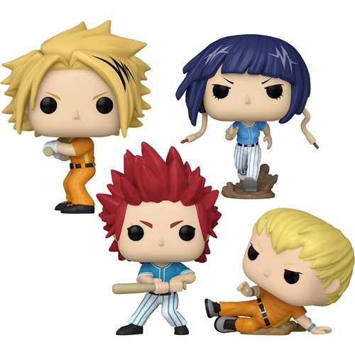 PRESALE | Funko POP! Animation: My Hero Academia - Hero League Baseball - 4 PIECE SET - Vinyl Figures