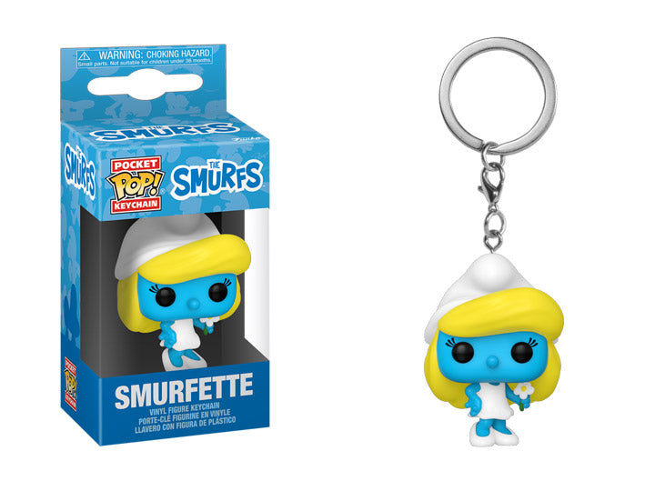 PRESALE | Funko Pocket Pop! Smurfs Classic Smurfette Key Chain