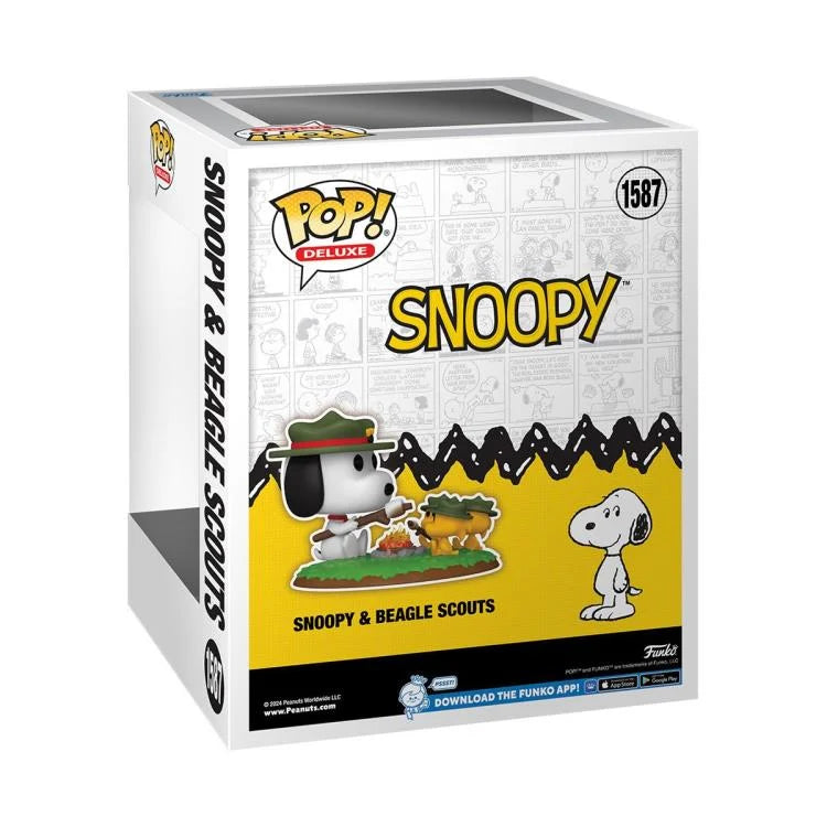 Funko POP - Deluxe: Peanuts - Snoopy & Beagle Scouts - Vinyl Figure #1587