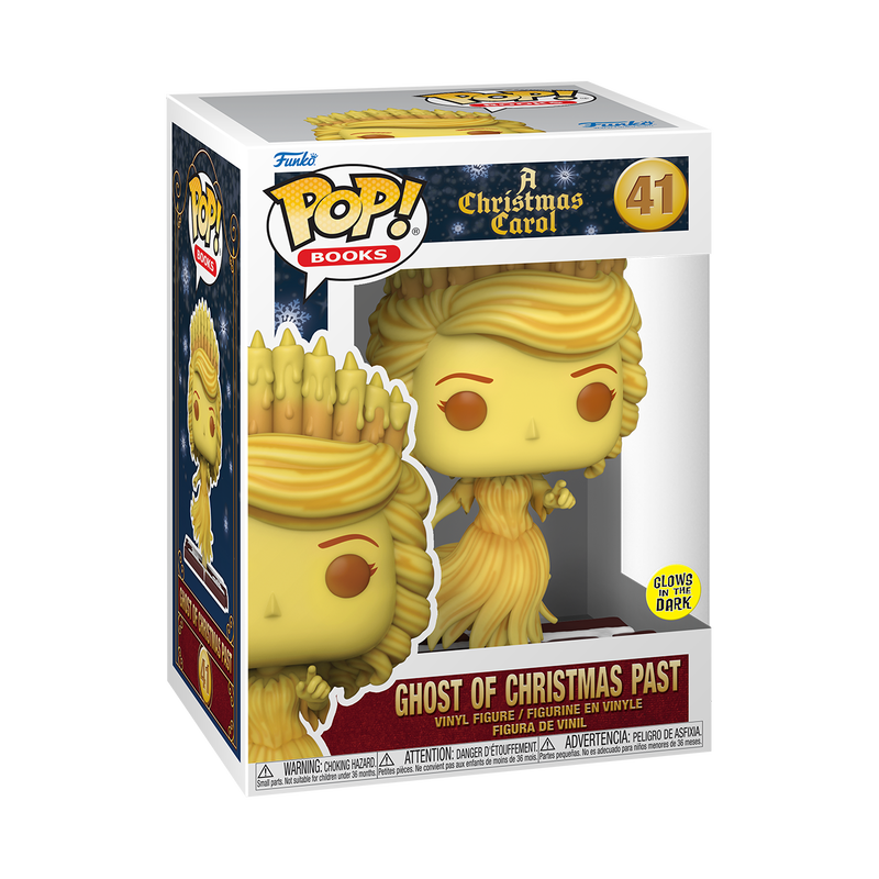 Funko Pop! Books: A Christmas Carol - Ghost of Christmas Past (Glow) #41