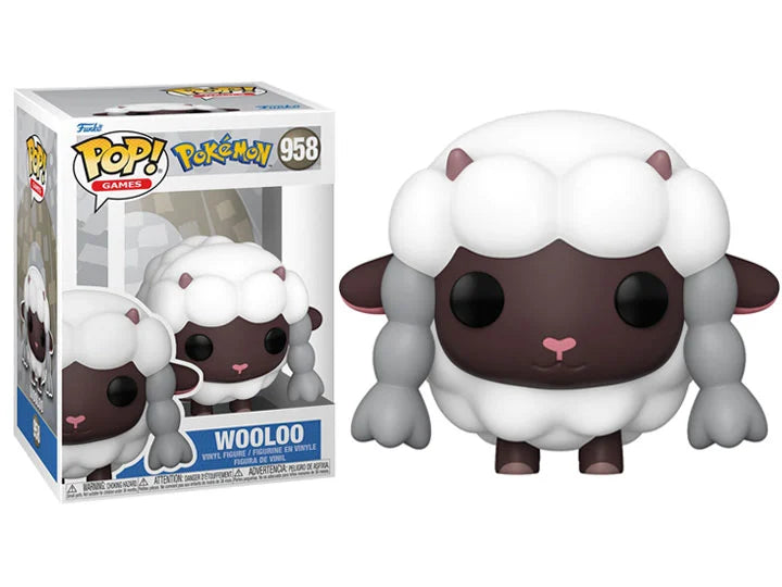 PRESALE | Funko POP! Games: Pokemon - Wooloo #958 - Vinyl Figures