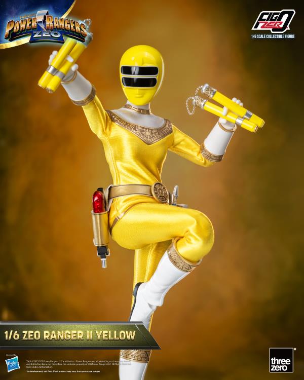 PRESALE | Power Rangers - Zeo Ranger II Yellow - FigZero - 1/6 Scale Action Figure (ThreeZero)