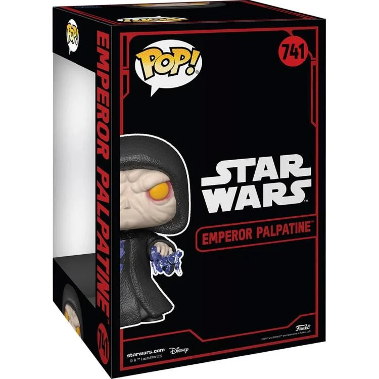 PRESALE | Funko Jumbo POP! Star Wars Dark Side Emperor Palpatine Vinyl Figure #741