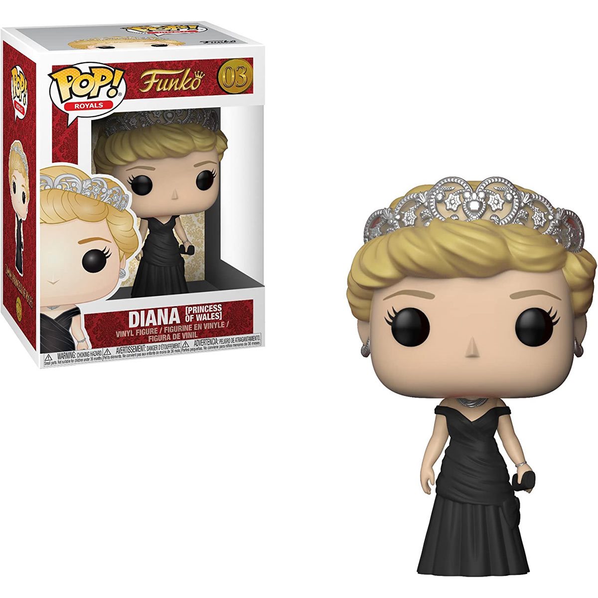 Funko POP! Royal Family - Diana Princess of Wales #03 Collectible Vinyl Figure