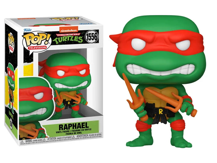 PRESALE | Funko POP! Teenage Mutant Ninja Turtles Raphael with Sais Vinyl Figure #1556