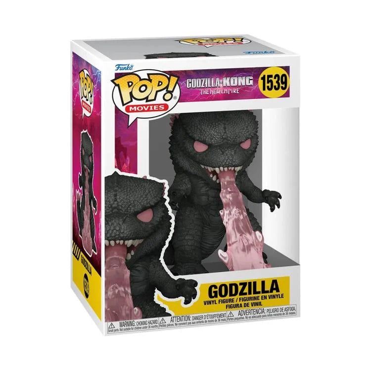 PRESALE | Funko POP! Movies: Godzilla x Kong: The New Empire - Godzilla with Heat-Ray #1539 - Vinyl Figures