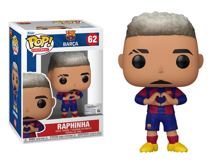 PRESALE | Funko POP! Football: Barcelona - Raphinha #62 - Vinyl Figures