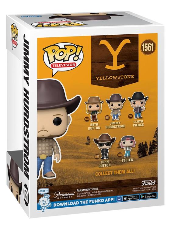 Funko POP! Television: Yellowstone - Jimmy Hurdstrom #1561