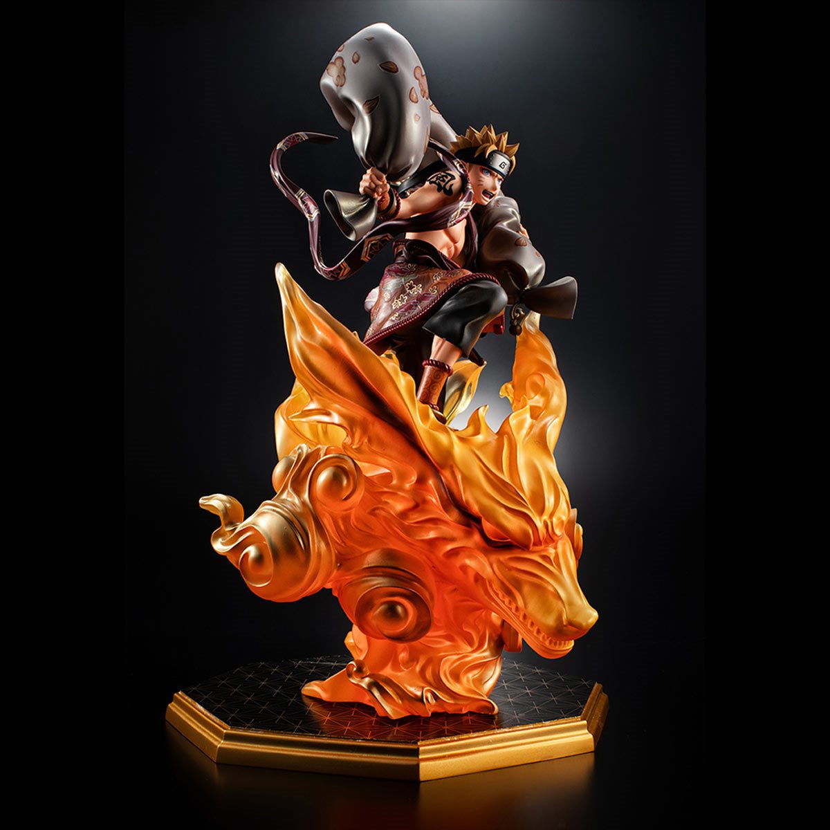 PRESALE | Naruto Shippuuden - Kyuubi - Uzumaki Naruto - Precious G.E.M. - Wind God - Fuujin (MegaHouse)