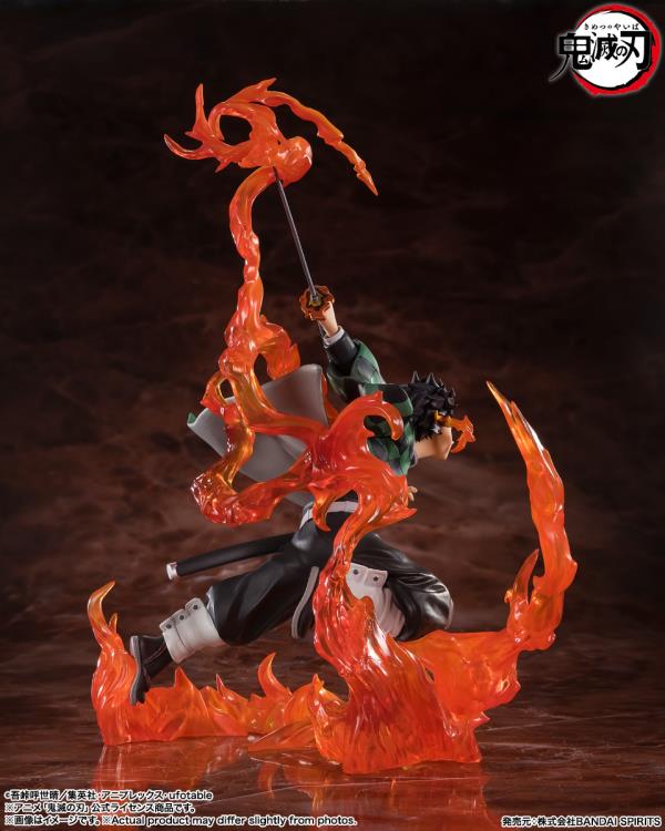 Demon Slayer: Tanjiro Kamado Kyojuro Rengoku's Sword Guard Version FiguartsZERO Statue [Bandai]