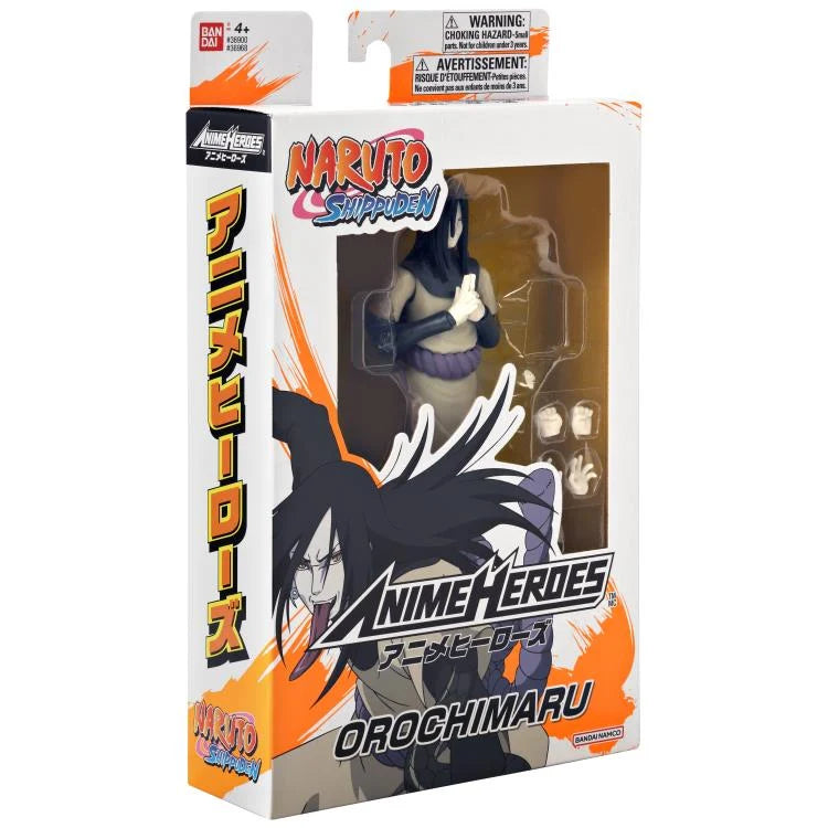 Naruto Anime Heroes Orochimaru Action Figure [Bandai Namco]
