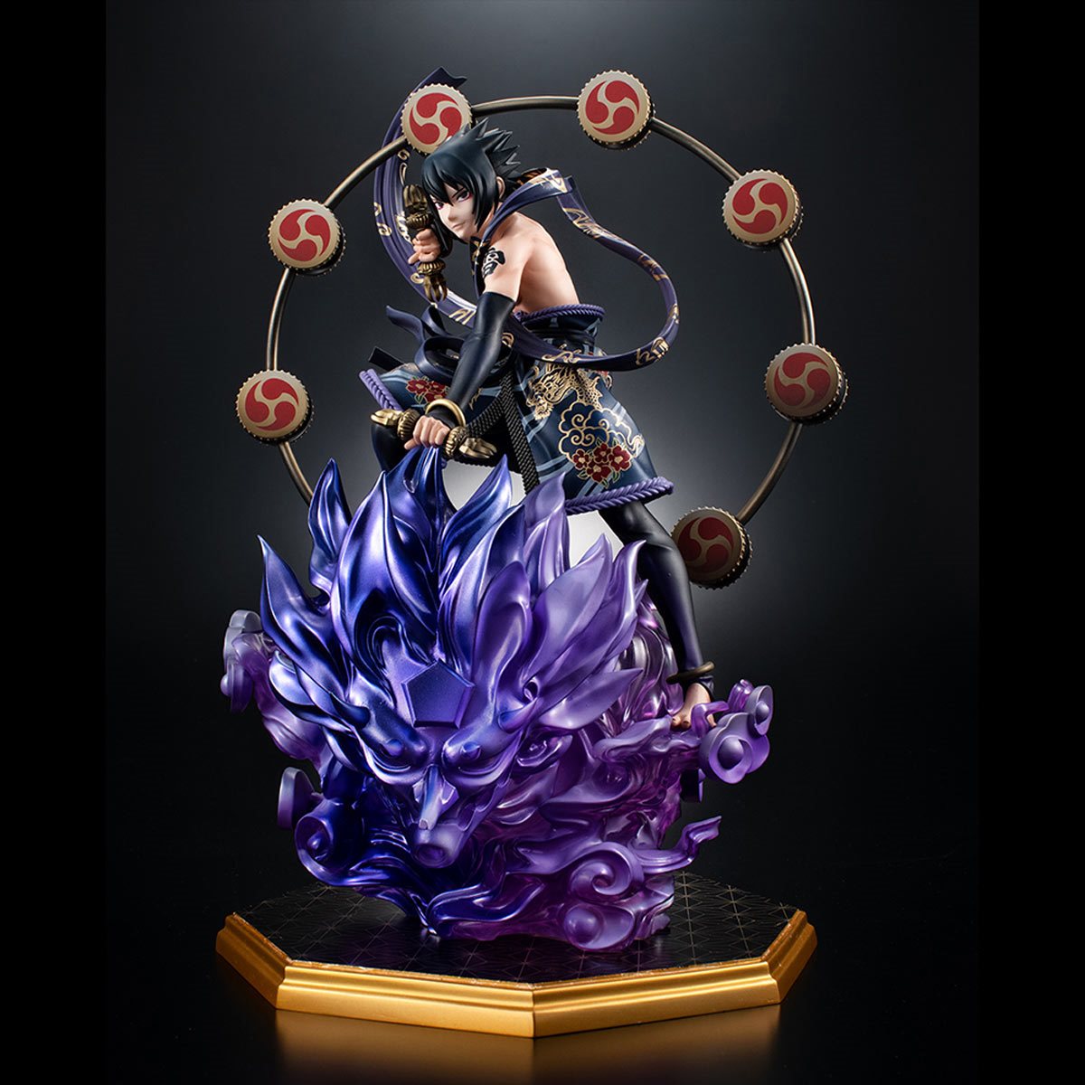 PRESALE | Naruto Shippuuden - Susanoo - Uchiha Sasuke - Precious G.E.M. - Thunder God - Raijin (MegaHouse)