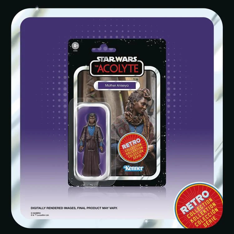 PRESALE | Star Wars: The Retro Collection The Acolyte 3 3/4-Inch Action Figure 6-Pack (Hasbro)