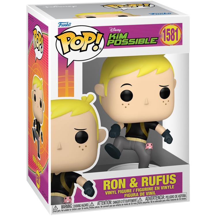 Funko POP!: Kim Possible - Ron & Rufus #1581