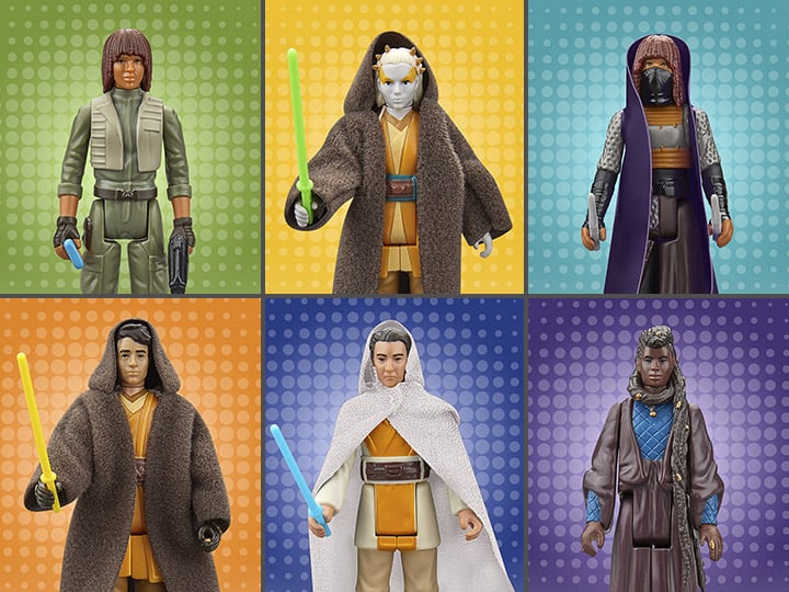 PRESALE | Star Wars: The Retro Collection The Acolyte 3 3/4-Inch Action Figure 6-Pack (Hasbro)