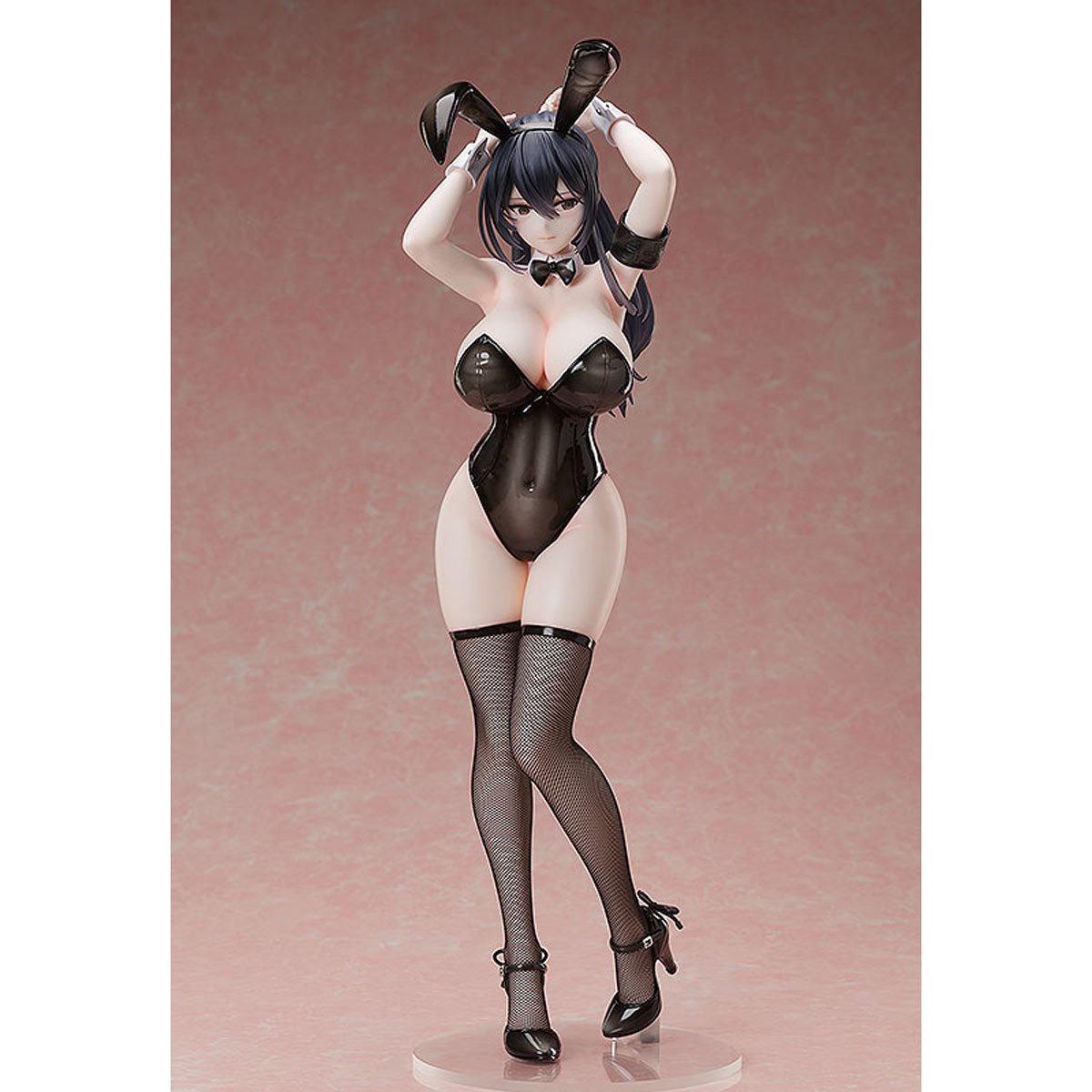 PRESALE | Original - Ikomochi Illustration - Black Bunny B-style - Aoi - Monochrome Bunny 1/4 (FREEing)