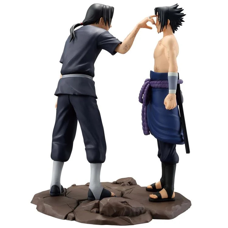 Naruto Shippuden: Sasuke and Itachi Uchiha Red Eyes Reflecting the Heart Masterlise Ichibansho Statue [Ichibansho]