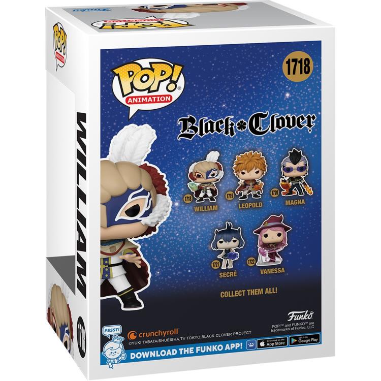 PRESALE | Funko POP! Black Clover: William Vinyl Figure #1718