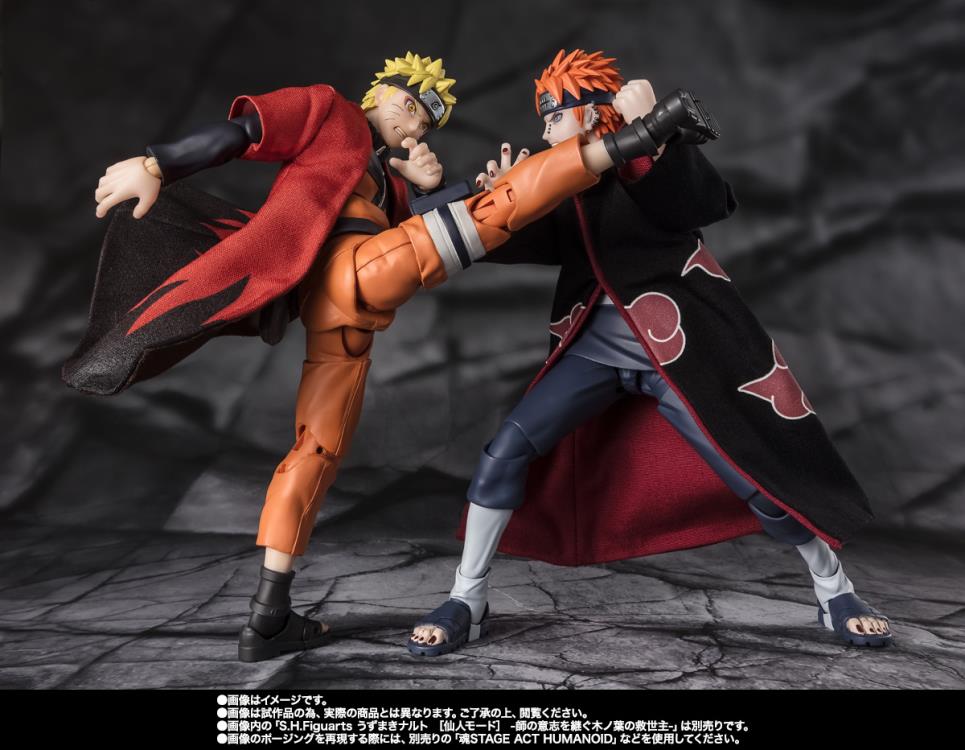 PRESALE | Bandai Tamashii Nations: Naruto: Shippuden - Pain Tendo - Six Path Rinnegan - S.H.Figuarts - Action Figure